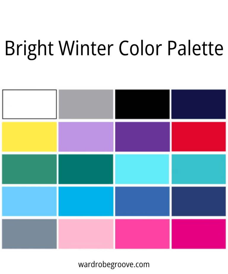 Color Analysis: Winter Season and Its Subtypes - Wardrobe Groove