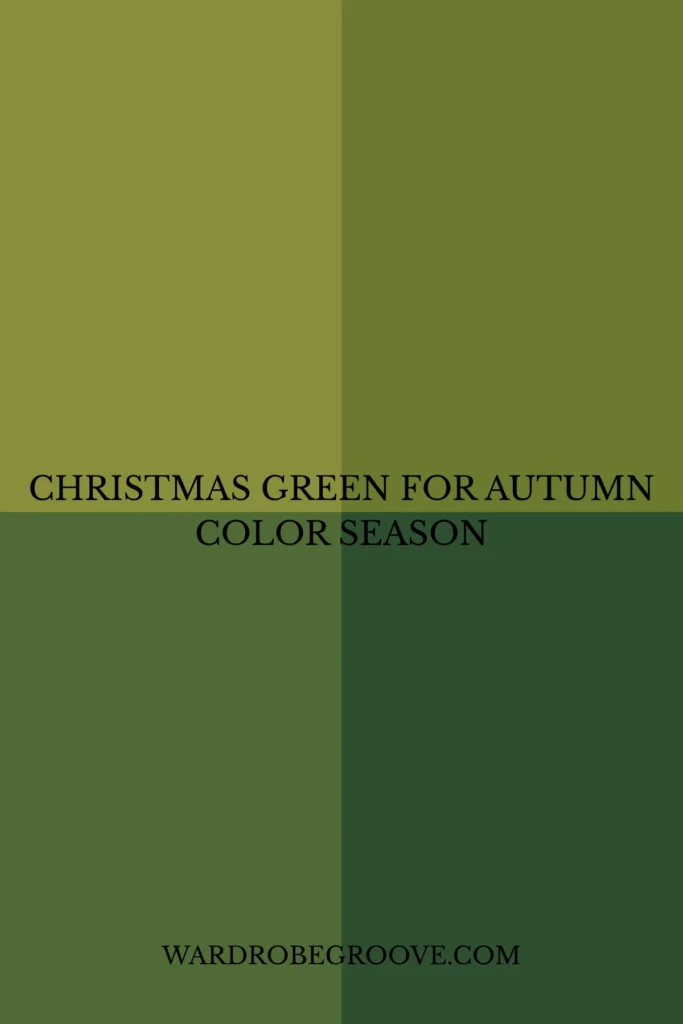 christmas-green-for-autumn-color-season