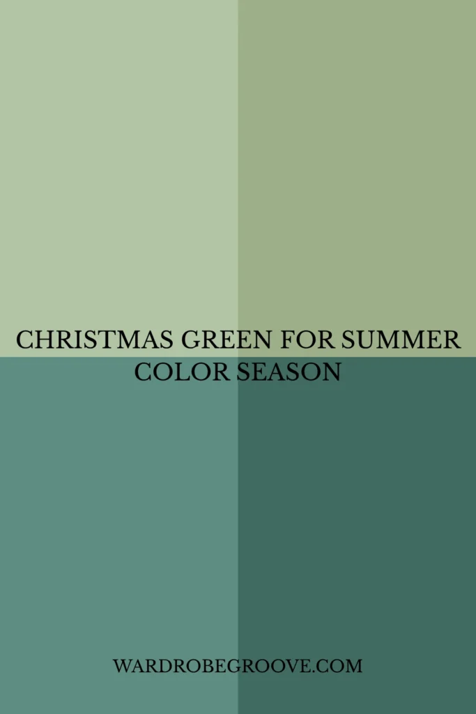 christmas-green-for-summer-color-season