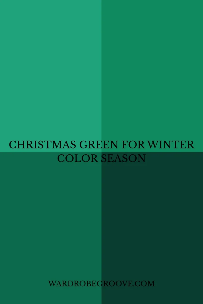 christmas-green-for-winter-color-season