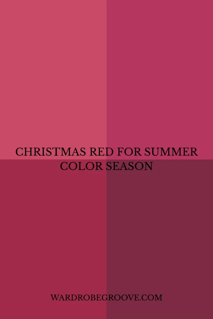 christmas-red-for-summer-color-season